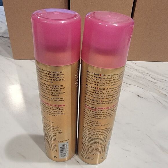 2 pack STYLE EDIT Blonde Perfection Root Concealer Medium Blonde 4.0 oz Each - Picture 3 of 3